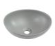 Накладная раковина Melana 7138MG-805 41см серый матовый