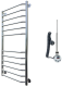 Электрический полотенцесушитель Тругор Браво 2 120x50см хром Браво2/элТЭН12050