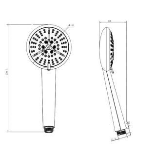 Душевая лейка Koller Pool SH0536