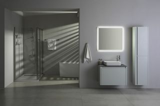 Тумба под раковину Allen Brau Fantasy 80 1.11002.PWM подвесная Папирус матовый