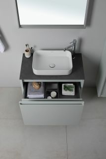 Тумба под раковину Allen Brau Fantasy 80 1.11002.PWM подвесная Папирус матовый