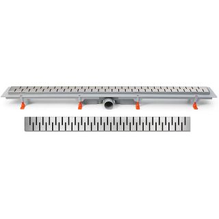 Душевой лоток Veconi Medium S 550 V550МS с решеткой Сатин