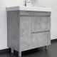 Тумба с раковиной Comforty Осло 00-00012959 80 см Бетон светлый