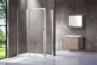 Душевой уголок Vincea Lugano VSR-1L8015CL-1 150 x 80 см