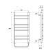 Полотенцесушитель электрический Point Венера PN07158E 50x80см П7 хром
