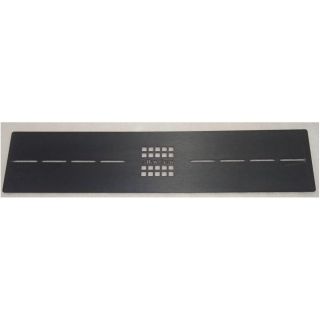 Накладка для сифона Allen Brau Infinity 8.210N8-BBA черный браш 160х90