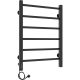 Полотенцесушитель электрический Laris Феличия ЧКЧ6 400х600 L 73207610 Черный муар