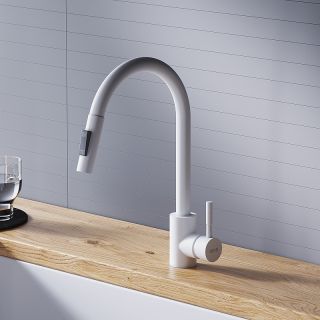 Смеситель для кухни Dorff Logic D3007533 Белый