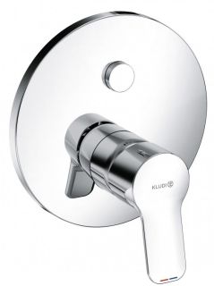 Встраиваемый смеситель для ванны и душа Kludi Pure&Solid хром 376590565