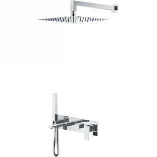 Душевой комплект Boheme Qubic 474-CR хром