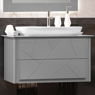 Тумба под раковину Opadiris Луиджи 00-00005940 серая матовая