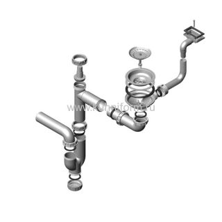 Одинарный Сифон Alveus 1117292  POP UP INTERMEZZO