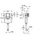 Смывной бачок скрытого монтажа Grohe GD2 38661000