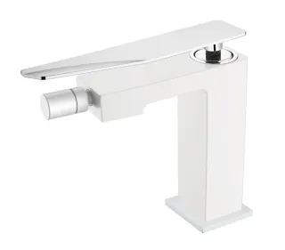 Смеситель для биде Boheme Q 146-WCR.2 белый/хром