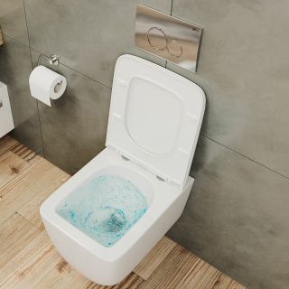 Комплект унитаза с инсталляцией Point Меркурий 886914GBOO+PN41831 с сиденьем Микролифт