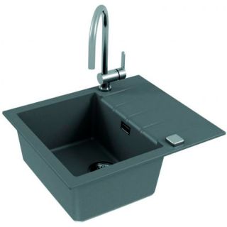 Кухонная мойка Alveus Granital Cadit 10 Concrete G81 590x500 1132020 Бетон