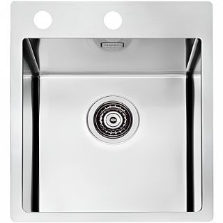 Кухонная мойка Alveus Pure 10 KMB-90 405x525 1103607 Брашированная сталь