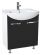 Тумба под раковину Bellezza Альфа 65см чёрный 00000005614