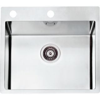 Кухонная мойка Alveus Pure 70 KMB-90 565x525 1122385 Брашированная сталь