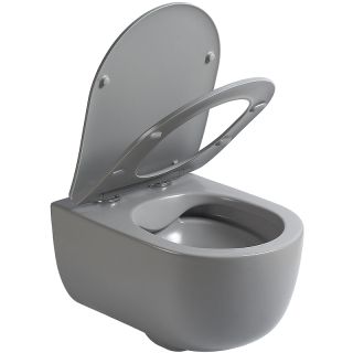 Унитаз Vincea Evo VT1-34SMG подвесной Серый матовый с сиденьем Микролифт