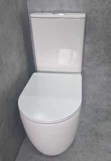 Унитаз CeramaLux TR2176-1 с бачком и сиденьем Микролифт