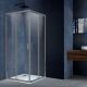 Душевой уголок Vincea Alpha VSS-3AL100CLGM, 1000*1000, вороненая сталь, стекло прозрачное
