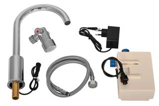 Сенсорный смеситель для кухни Raiber RSF88198 хром