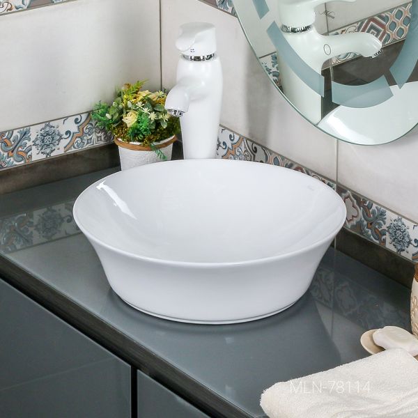 Накладная раковина Melana 78114-805 42см белый