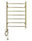 Полотенцесушитель электрический Domoterm Калипсо П7 500x700 EL золото