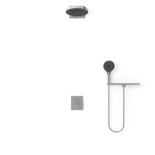 Душевой комплект Vincea  Inspire VSFW-3I21T1RCH встраиваемый, термостатический, двухрежимный, хром