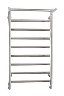 Полотенцесушитель водяной Domoterm Альфа П9 500х900 с полкой хром