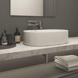 Накладная раковина IDDIS Ray RAYWS13i27 55см белый