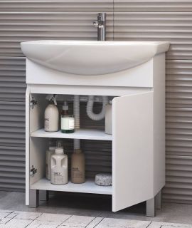 Тумба под раковину напольная Vigo Wing tn.WIN.BAL.70.2D 70 см белый