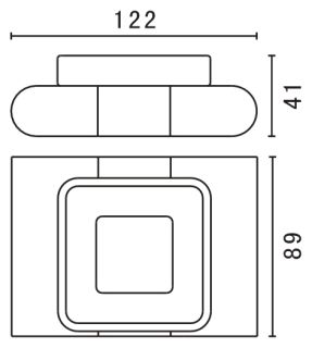 Мыльница Art&Max Platino AM-E-3999AL хром