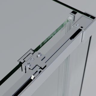 Душевая дверь Vincea Soft 2 VDS-3SO2110CL, 1100, хром, стекло прозрачное