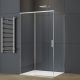 Душевой уголок Vincea Soft 2 VSR-3SO28011CL, 1100*800, хром, стекло прозрачное