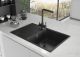Кухонная мойка Ulgran Quartz Prima 780-07 уголь