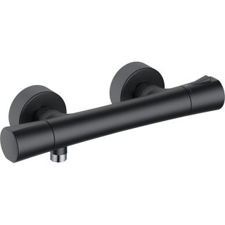 Смеситель для ванны и душа Kludi Zenta 351003938 с термостатом Черный матовый