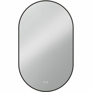 Зеркало Vincea VLM-3AU900B-2 Черное с сенсорным выключателем с подогревом и диммером