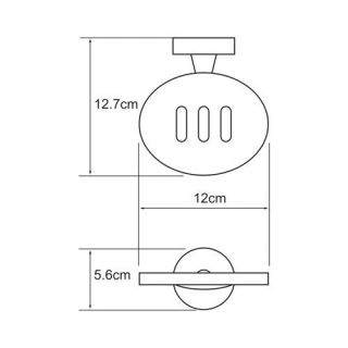 Wasserkraft Isen K-4069 Мыльница решетка