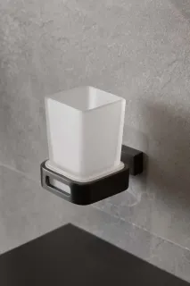 Стакан для зубных щёток Boheme Q 10944-GM оружейная сталь