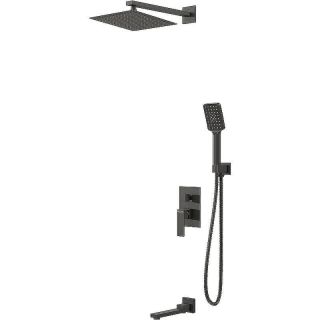 Душевая система Grossman Style 501.K35.05.210 Черная матовая