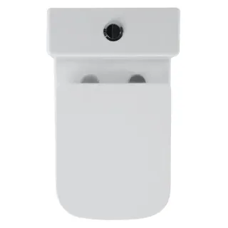 Унитаз-компакт Black&White Universe 7703W безободковый белый