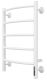 Электрический полотенцесушитель Larusso Классик П5 40x60см белый матовый 4670078536495