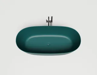 Ванна из искусственного камня Salini Sofia S-Sense 102511GRF 165x75см RAL полностью