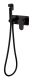 Гигиенический душ Boheme Spectre со смесителем чёрный 457-B