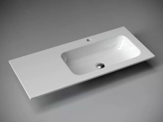 Мебельная раковина Ceramica Nova Element CN7015 чаша справа 101см белый