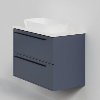 Тумба под раковину La Fenice Elba FNC-01-ELB-BG-90-2 синяя матовая 90 см