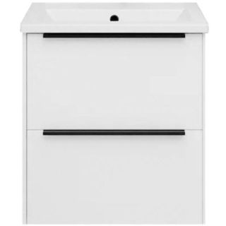 Тумба под раковину La Fenice Tesoro FNC-01-TES-PB-60-2 Белая матовая 60 см