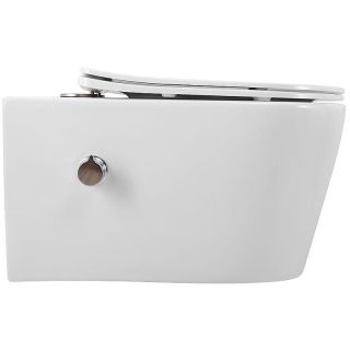 Унитаз подвесной ArtMax Zoe AM9322C1CHR/SC с функцией биде безободковый с сиденьем микролифт белый